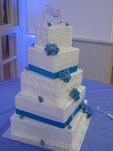 Ameritins Set Of 5 Square Cake Pans 6",7",8",9",10" - 3" Deep #TOP5