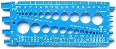 Boltsize-It Gauge, Blue