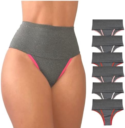 VIÉRE Shapewear for Women Tummy Control, Compression Underwear Women, Postpartum Lingerie, Fajas, High Waist, Bikini – Pack