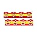 Price comparison product image Red and Yellow Stars Spanish Display Borders Classroom Trimmers