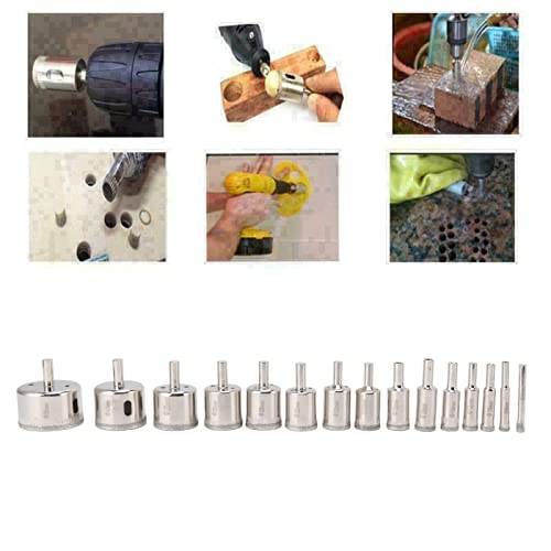Kit de brocas de diamante, 15 piezas para cerámica y mármol miniatura 3