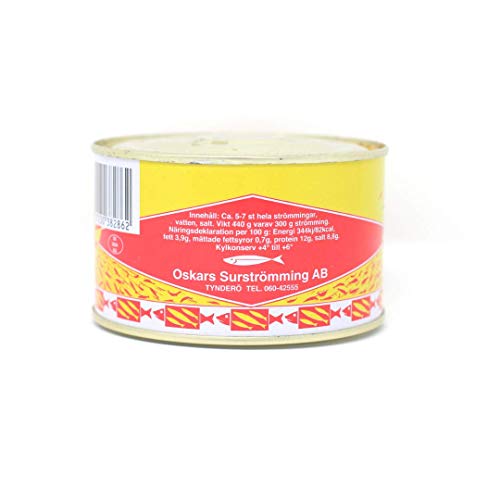 Soulgoods Surströmming HERING Röda Ulven Boîte de 300 g (avec