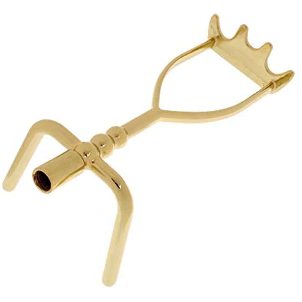 Chencunquangod Plating Metal Extended Spider Rest Head, for Snooker or Pool Cue Stick