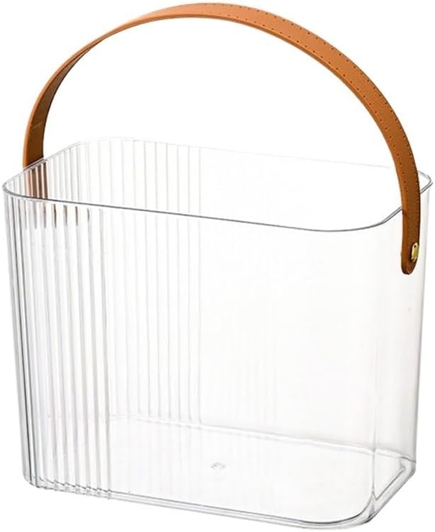 JSEIAJB Beer Ice BucketFruit Champagne BucketHome Outdoor Portable Transparent Ice Bucket