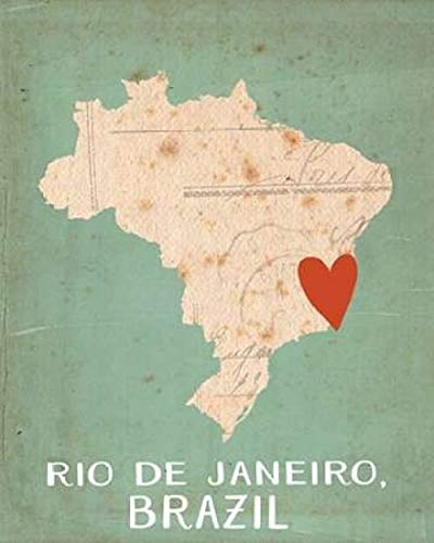 Posterazzi Brazil Poster Print by Katie Doucette (8 x 10)