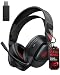 Gaming Headset Wireless für PS5 PS4 PC MAC Handy, 2.4Ghz(USB & Typ-C)+ BT