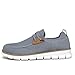 Mens Casual Loafers Shoes Slip On Fashion Walking Dress Sneakers Business Oxfords Work Lightweight Soft Sole Zapatos Grey