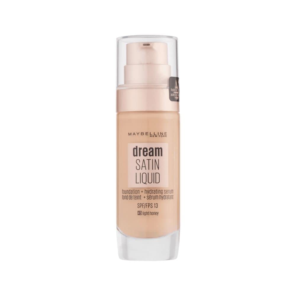 Maybelline Foundation, Dream Radiant Liquid Hydrating Foundation with Hyaluronic Acid and Collagen, Lightweight, Medium Coverage Up to 12 Hour Hydration, 10 Ivory — view 40