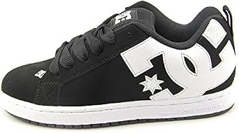 Court Graffik- Black- 9.5 | Skateboarding Shoes