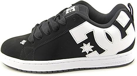 Court Graffik- Black- 9.5 | Skateboarding Shoes