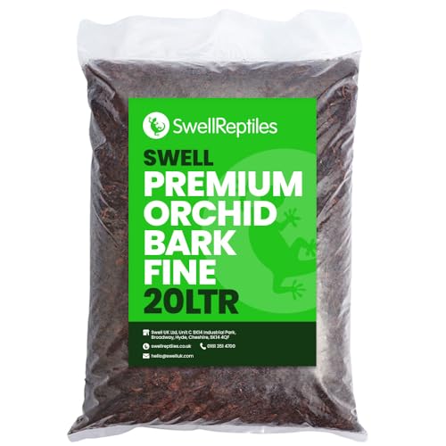 Swell Reptiles Premium Orchid Bark Fine Reptile Substrate | 20 litres