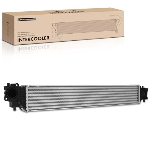 A-Premium Turbocharger Intercooler Compatible with 2016-2021 Honda Civic L4 1.5L Turbocharged, Charge Air Cooler