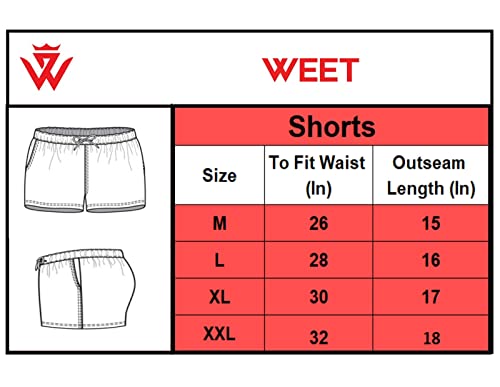 Image of WEET Satin Shorts for Women's | Lounge Shorts
