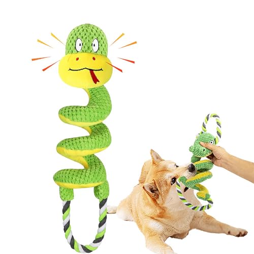 lomdung Salsicce per Cani in Iuta, Giochi con Squeak per Cani, Giocattolo per Morso, Giocattoli da Masticare, Giocattolo Interattivo per Canis, per Allenamento di Tiro alla Fune