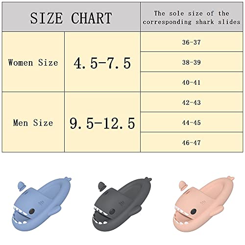 Zureto 2 Pack Shark Slides Fins, Cloud Shark Slides Replacement Top Fins2