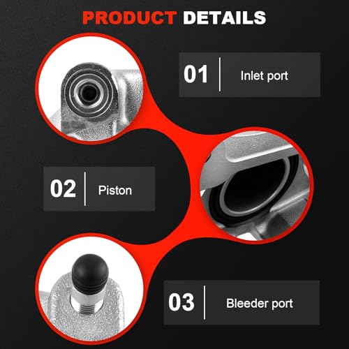 Image of cciyu Front Right Brake Caliper Assembly w /Bracket 18B5271A For Buick For LaCrosse 2012-2016,For Buick For Regal 2011-2017,For Chevy For Malibu 2013-2015,For Chevy For Malibu Limited 2016