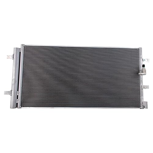 Image of TRQ Air Conditioning A /C Condenser Receiver Drier Compatible with 2016-2018 Audi A6 A6 Quattro A7 Quattro S6 S7 AU3030143