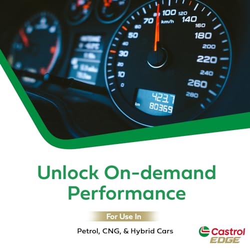 Image of Castrol EDGE Hybrid 0W-16 Advanced Full Synthetic Engine Oil | Power Boost Technology | 25%* Benefit for Efficient Engine Performance | For Petrol CNG & Hybrid Cars | 3.5L