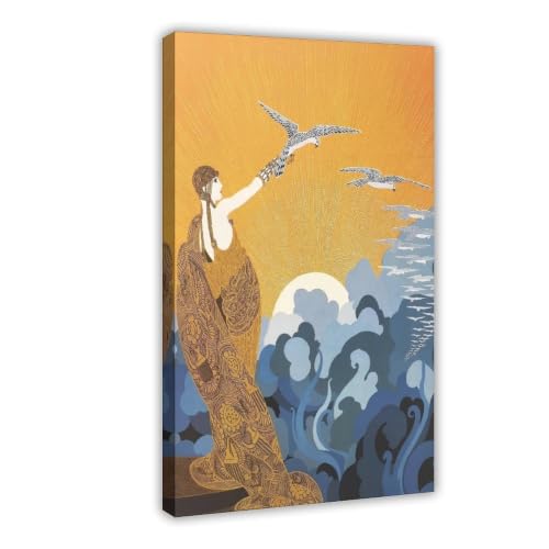 Cadre suspendu Wings of Victory Erte : décorez sans percer vos murs