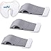 Door Stopper Rubber Door Stops Decorative Door Stop 3 Piece Set With Free Bonus Holder With Free Bonus Baby Finger Pinch Guard Doorstop Wedge Heavy Duty Work On All Floor Surface By Smail Gray Color