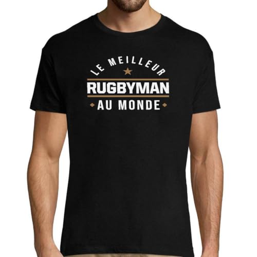 T-Shirt Homme Rugby anniversaire original et vêtement rigolo papa
