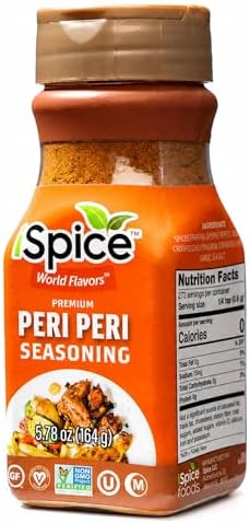 iSpice Peri Peri Spicy Seasoning Rub Blend - 5.78 oz