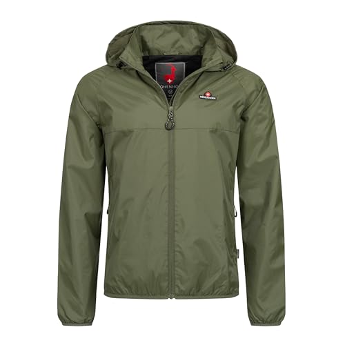 Höhenhorn Rigi Herren Regen Jacke Outdoor Rain Grün Gr. L