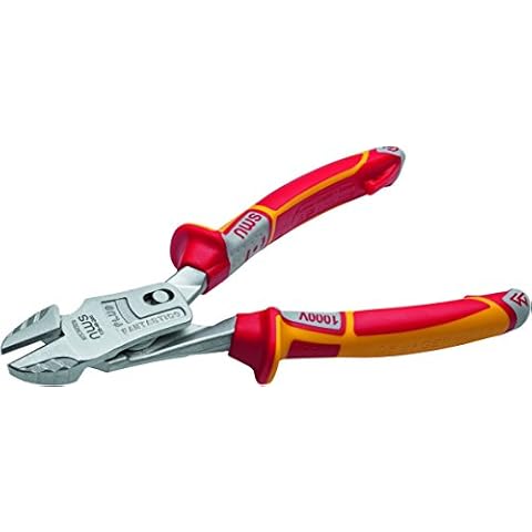 NWS N138-49-VDE-200 Number 138-49 VDE FantasticoPlus Side Cutter, Silver/Red/Yellow, 200 mm, 138-49-VDE-200-SB Cover
