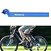 Yiju Bike Seatpost Bicycle Seat Tube Shock Absorber Replacement Part Seatpost 300mm Length for Road Bikes Accessories, Blue 3.09x30cm