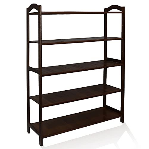 Bambus-Schuhregal - Schuhregal Aufbewahrungs-Organizer - Eingangsbereich, freistehende Regale für Schuhe - Wohnzimmer, Küche und Badezimmer, Aufbewahrungsregal 8,9 x 26 x 88,9 cm Cover