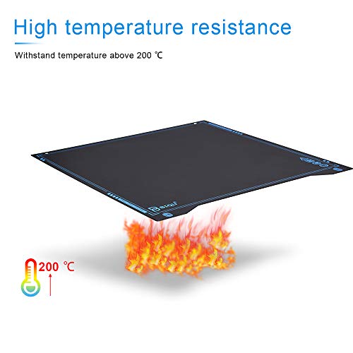 Biqu Sss Ultra-Flexible Removable Spring Steel Sheet Surface Heated Bed Platform 235X235Mm Printing Build Plate For Biqu B1/Ender 3/Ender3 Pro//Ender 3 V2/Ender 5 Pro/Ender 5 3D Printer #TOP3