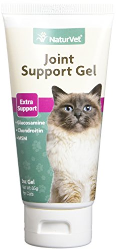 NaturVet – Joint Support Gel For Cats – Extra Support – 3 oz – Helps Support Healthy Tissue, Cartilage, & Joint Function – Enhanced with Glucosamine, Chondroitin, & MSM