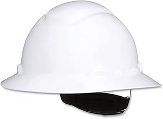 Fullbrimhardhat Ratchet Suspension Wuvicator Hard Hat & Cap White