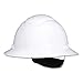 Fullbrimhardhat Ratchet Suspension Wuvicator Hard Hat & Cap White