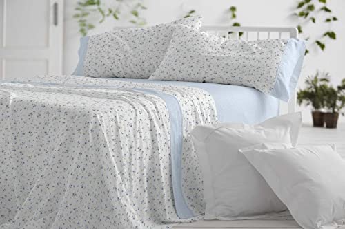 Parure de lit 150 Burrito Blanco en coton polyester bleu - 6