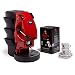 Produktbild Caffè Barbera - "Frog" Pads Kaffeemaschine mit Zubehörhalter + Aromagic 18 biologisch abbaubare Kapseln - ESE System + 2 Tassen - Geschenkidee