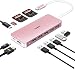 Produktbild iTAKAT 11-in-1-USB-C-Hub, 4K-USB-C-zu-HDMI-Adapter, 3 SD/MicroSD-Kartenleser, 5 USB 3.0/2.0-Anschlüsse mit 87 W PD-Ladeanschluss für MacBook Pro 2018, Chromebook, XPS, Huawei und mehr