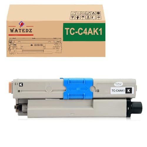 Amazon.co.jp: WATEDZ OKI用 TC-C4A TC-C4AK1 （1パック ブラック