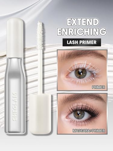 Image of SHEGLAM Lashlighter Extend Enriching Lash Primer Thicker and Longer Mascara Primer-White