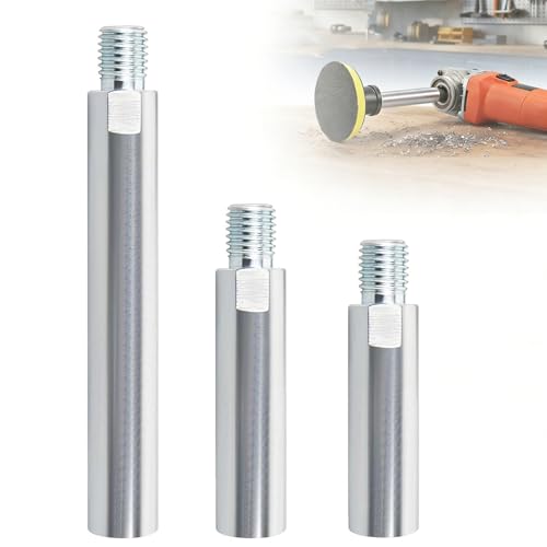 Aivralume Angle Grinder Attachments Set with 3 Extension Rods (5.5/4/3) in 5/8-11 Thread for Milwaukee DeWalt Bosch Grinder Tools