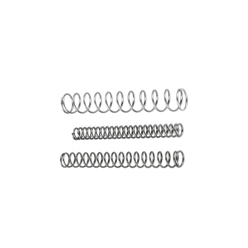 LOEASE 20Pcs Return Spring Pressure Springs Wire Dia 0.1mm 304 Stainless Steel Small Compression Spring(15mm,0.8mm)