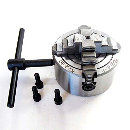 XINHUANGDUO four jaws chucks K72-80 series Four-jaw independent chuck machines tools lathe chuck 80mm Welding Positioner Accessories