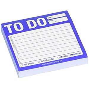 Knock Knock To Do Sticky Note