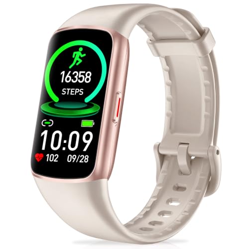Image of Fitness Tracker with 24 /7 Heart Rate Blood Oxygen Sleep Monitor, 123 Sports Modes Step Counter, 1.47'' HD Screen Activity Trackers, Calorie Smart Watches Pedometer for Women Men