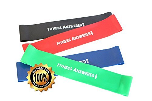 6 Faixas Elásticas Academia Personal Trainer Thera Band Fitness Mini Bands Ginástica Pilates Exercíc