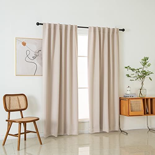 Elegantes paneles de cortinas Pickluc con tejidos de confección superior 4
