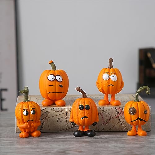 Statue de citrouille d'Halloween et décoration de Nouvel An originale pour maison