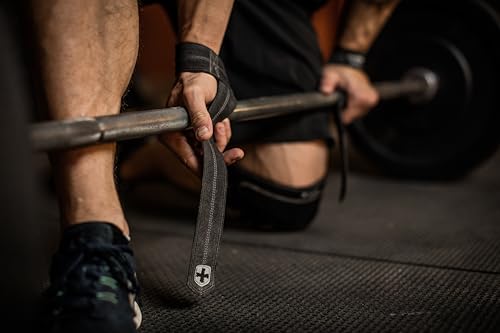 Harbinger Lederen hijsband zwart - One Size - Afbeelding 3