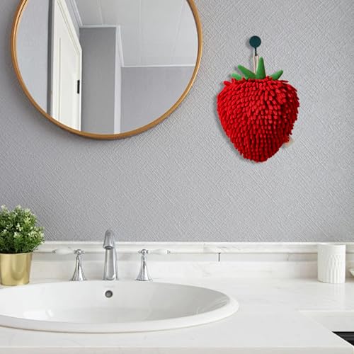 Toallas colgantes de microfibra para mantener tus manos secas en el baño 3