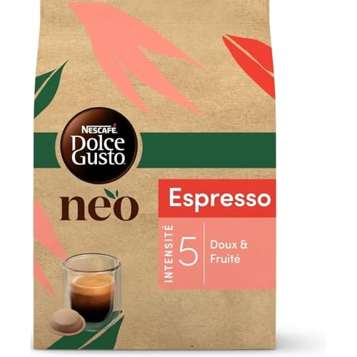 Café Dosettes Compatibles Dolce Gusto Neo Grande Intensité 5 Nescafe Dolce Gusto Neo La Boîte De 12 Dosettes